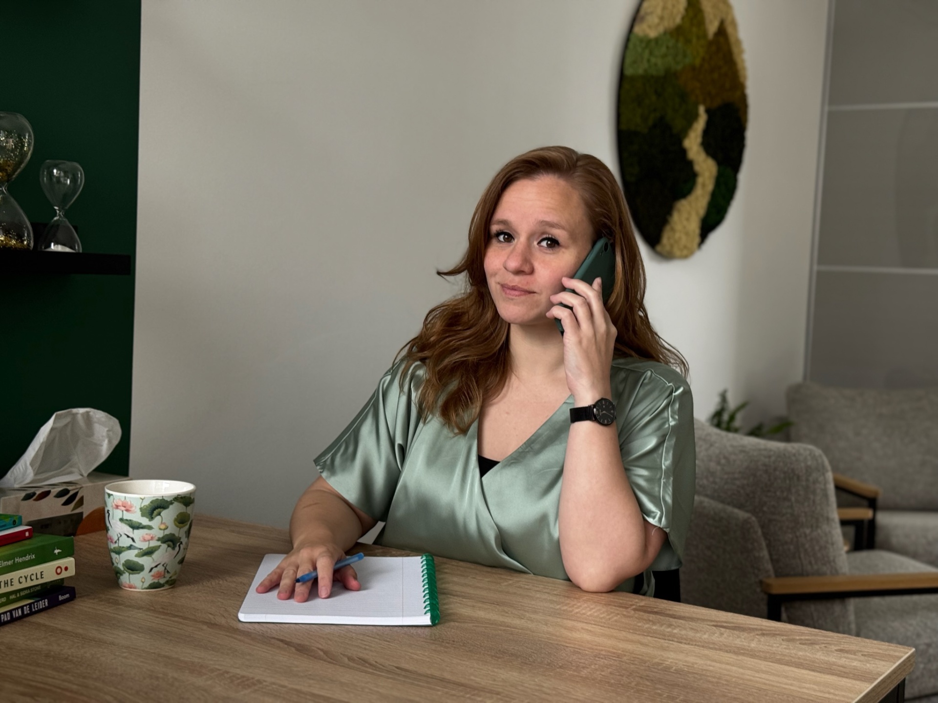 Kimberly van der Wegen van Kimpuls in gesprek
